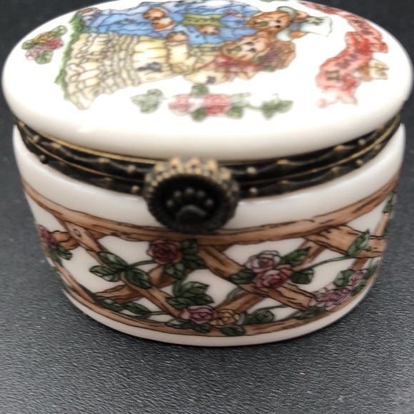 Vintage Boyds Bears "GRENVILLE & BEATRICE TRUE LOVE " WEDDING Hinged Box 3E. - Picture 5 of 11